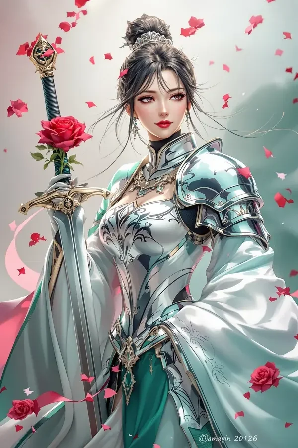 剑与玫瑰 动漫封面