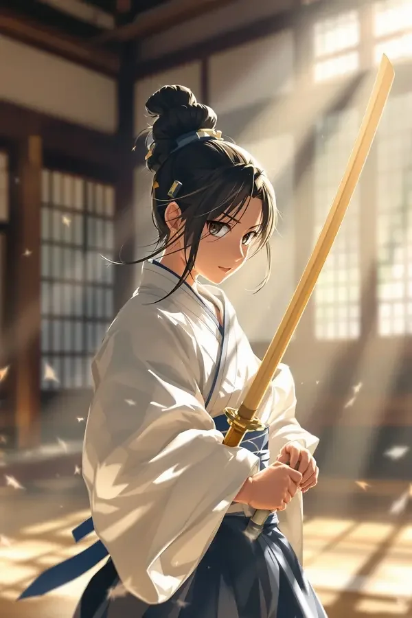 剑道少女 动漫封面